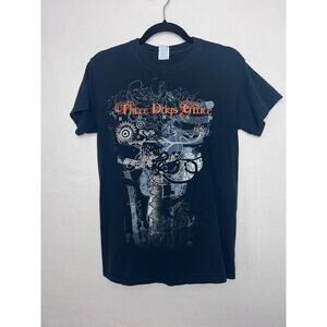 Three Days Grace Human Tour 2015 Short Sleeve Band T-Shirt Size Small